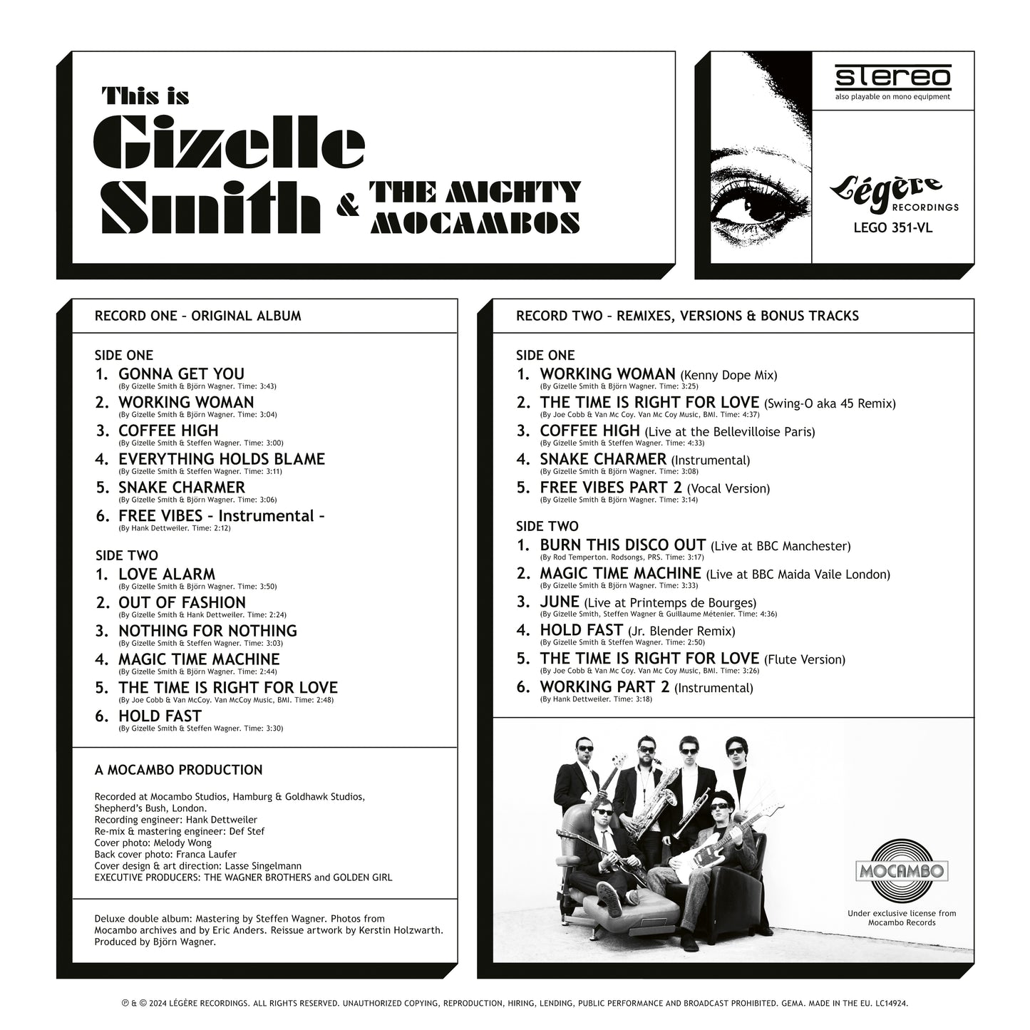 Gizelle Smith & The Mighty Mocambos - This Is ...(Deluxe Version) - 2LP