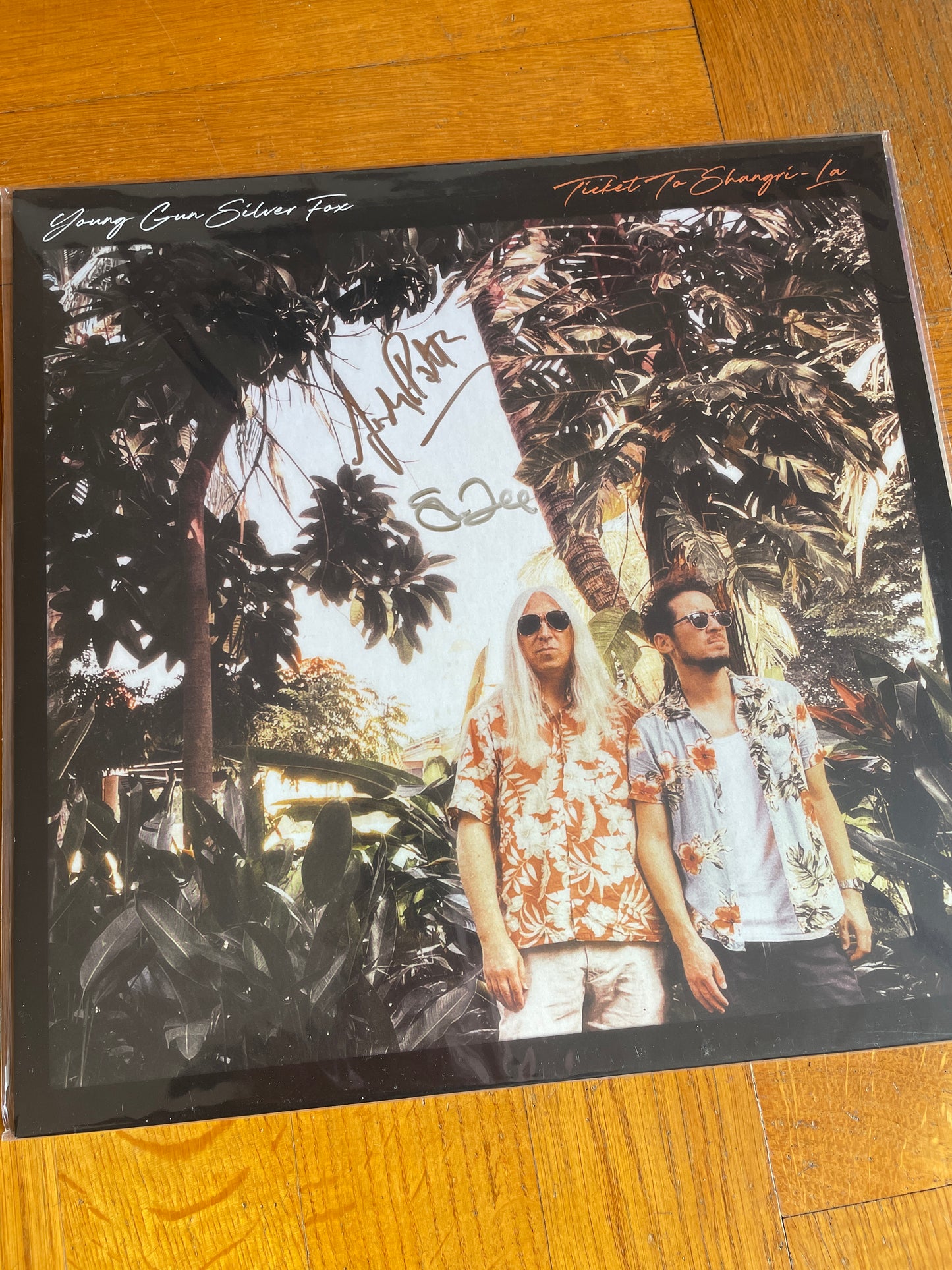 Young Gun Silver Fox - SIGNED - Ticket To Shangri-La - LP