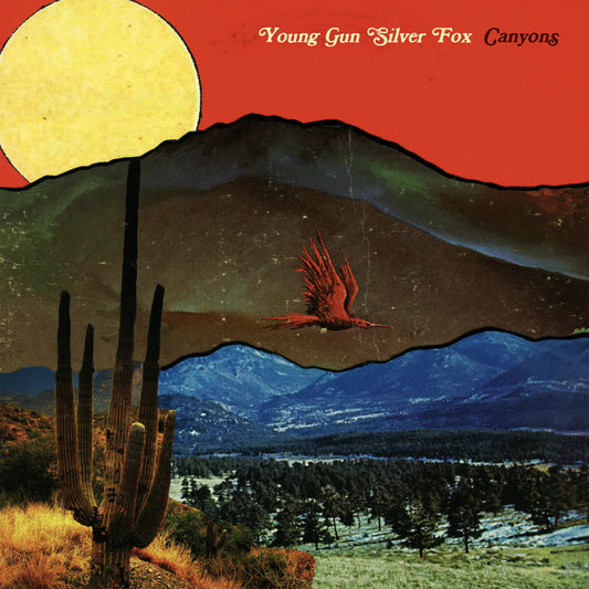 Young Gun Silver Fox - Canyons - red vinyl LP