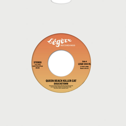 Queen Beach Killer Cat - Douchetown - 7inch vinyl