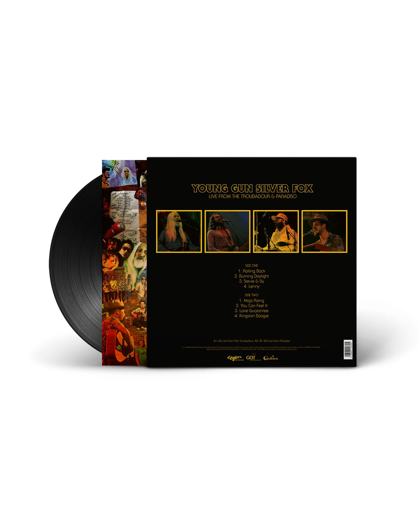 Young Gun Silver Fox - Live from the Troubadour & Paradiso - PRE-ORDER