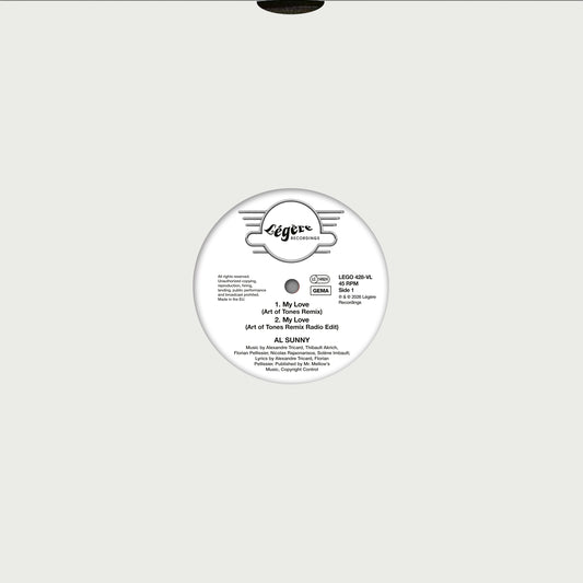 Al Sunny - My Love (Remixes) - 12inch