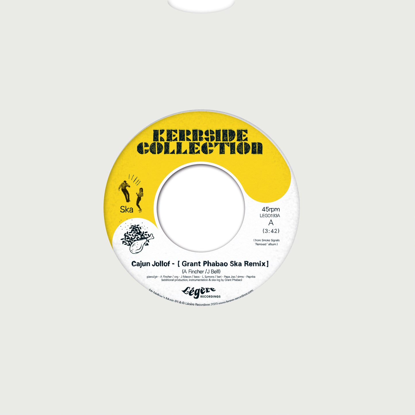 Kerbside Collection - Cajun Jollof - 7inch vinyl