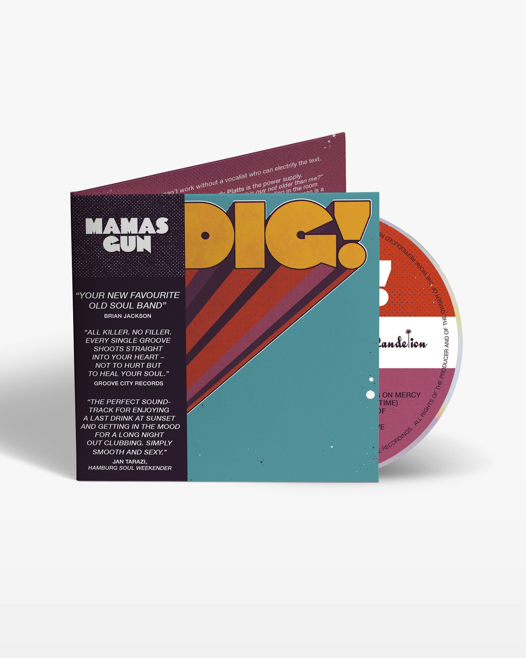 Mamas Gun - DIG! - CD – Mr. Mellow's Music